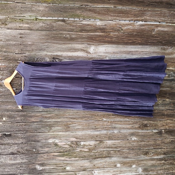 Tribe Alive (now Laude the Label) Tiered Maxi Dress in India Blue, size Large - Picture 8 of 8